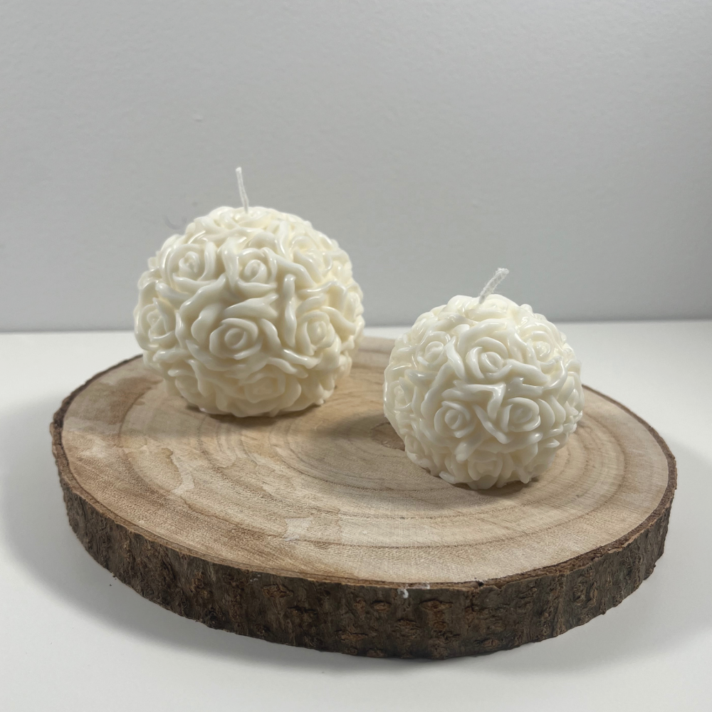 Vela Esfera Floral