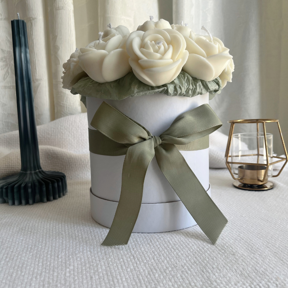Caja Bouquet Blanca