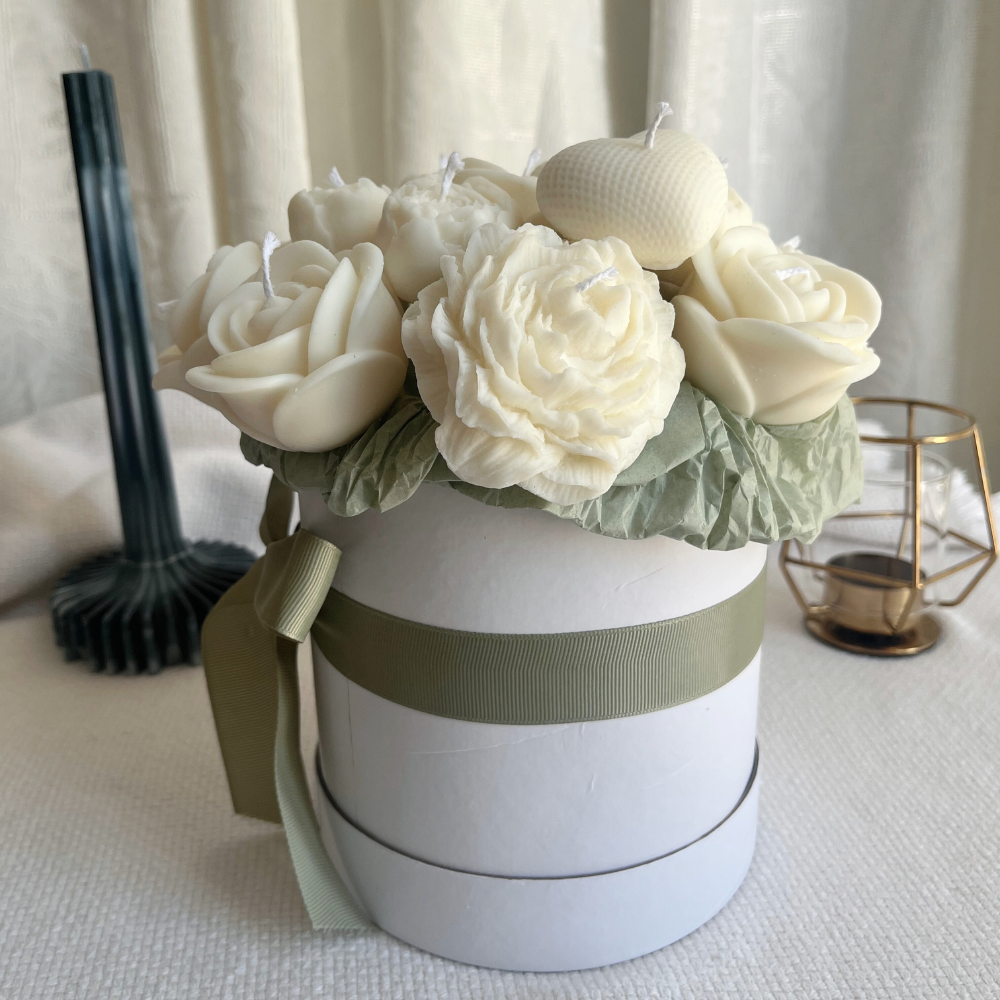 Caja Bouquet Blanca