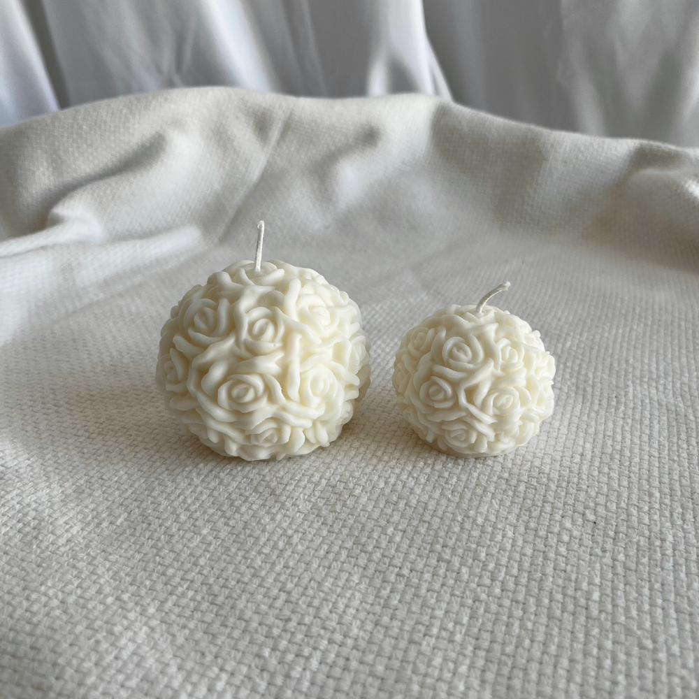 Vela Esfera Floral