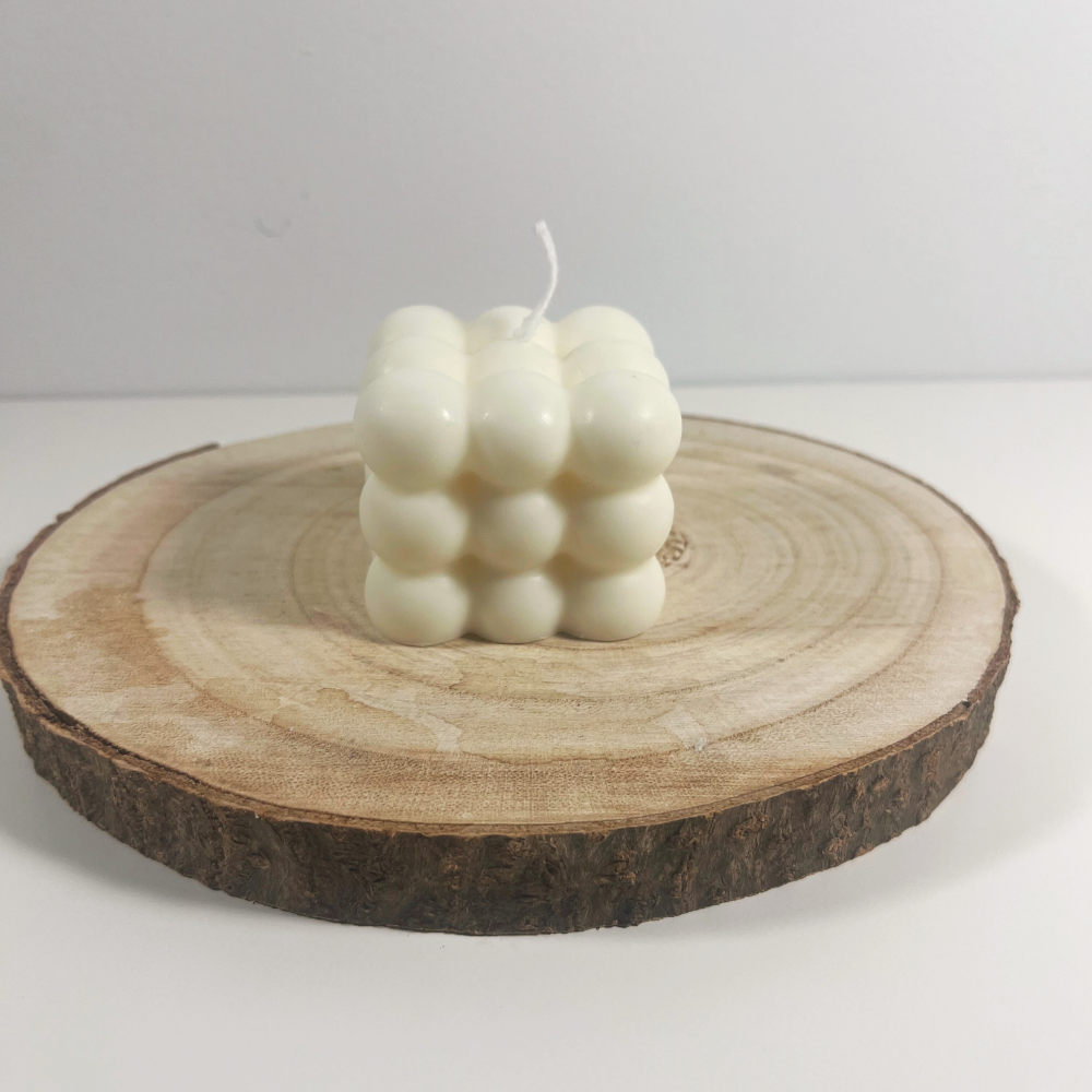 Vela Cubo de Burbujas