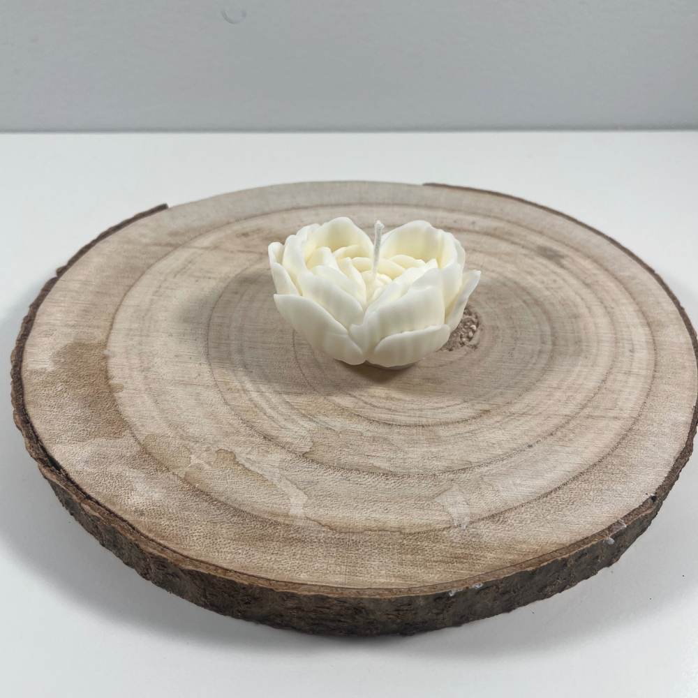 Vela Corazón de Peonia