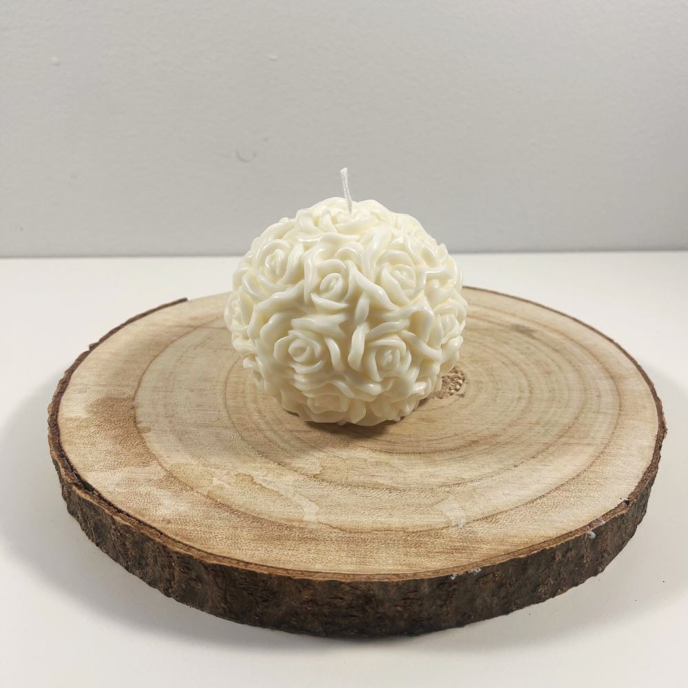 Vela Esfera Floral