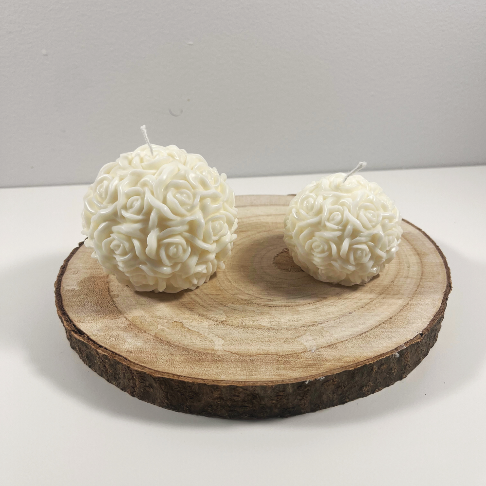 Vela Esfera Floral
